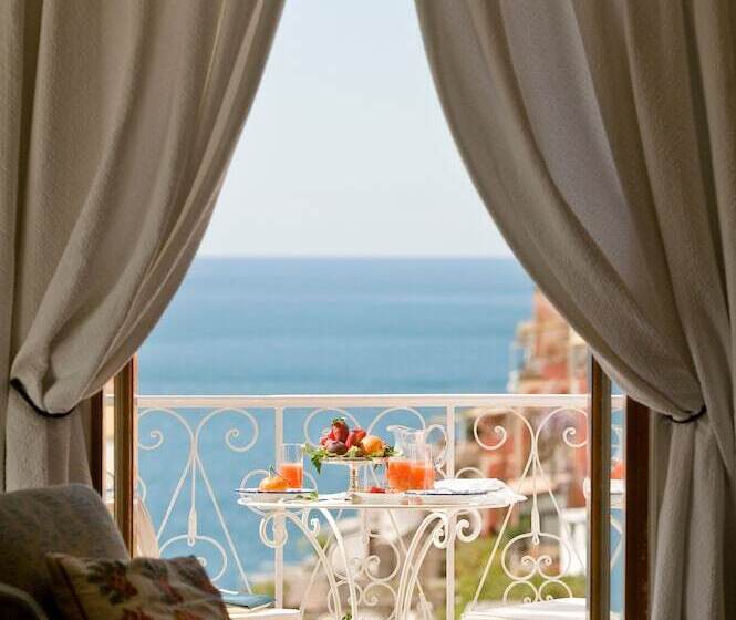 小型套房带海景, Le Sirenuse