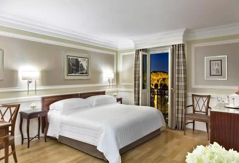 اتاق سوپریور با تخت بزرگ, Rome Marriott Grand Hotel Flora