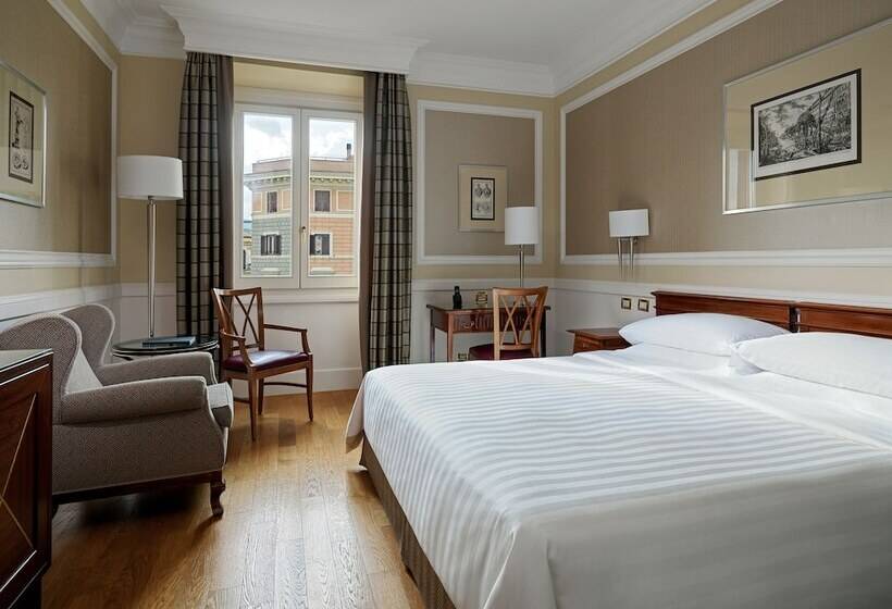 Номер Deluxe, Rome Marriott Grand Hotel Flora