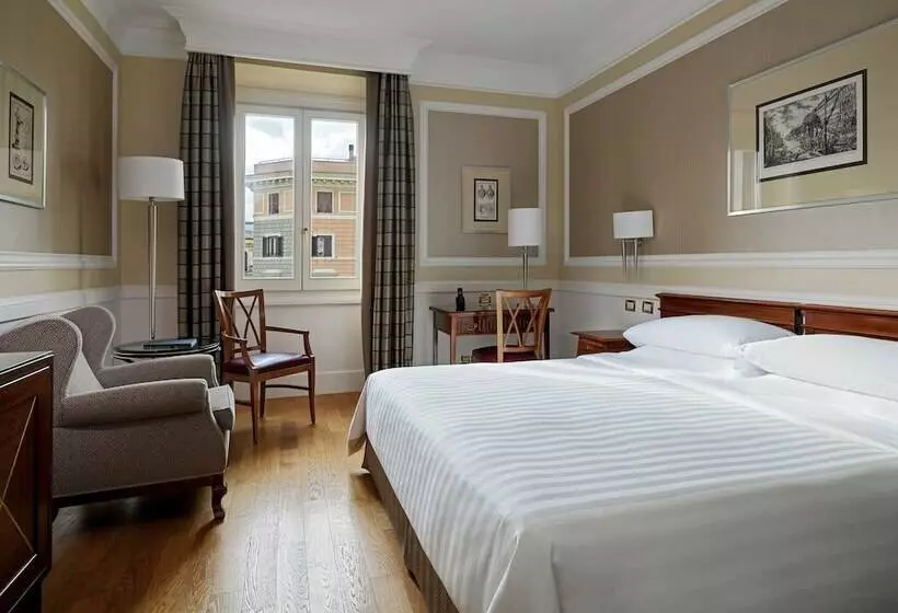 اتاق لوکس, Rome Marriott Grand Hotel Flora
