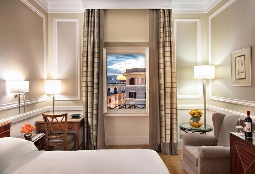 Номер Deluxe, Rome Marriott Grand Hotel Flora