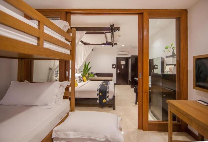 غرفة عائلية, Legian Beach