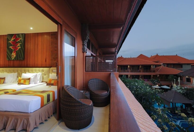디럭스 4인 룸, Wina Holiday Villa Kuta Bali