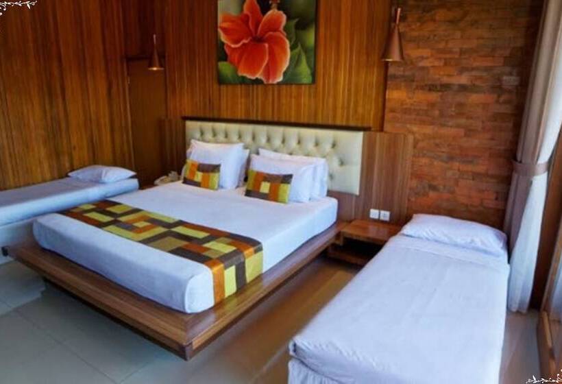 디럭스 4인 룸, Wina Holiday Villa Kuta Bali