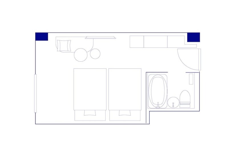스탠다드 룸, Novotel Okinawa Naha