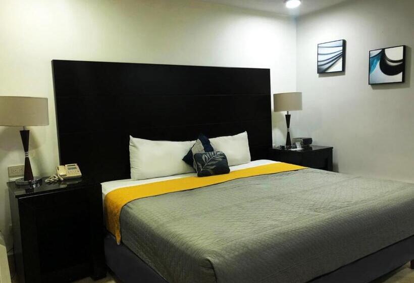 キングサイズベッドのスタンダードルーム, Wyndham Garden Los Mochis Plaza Inn