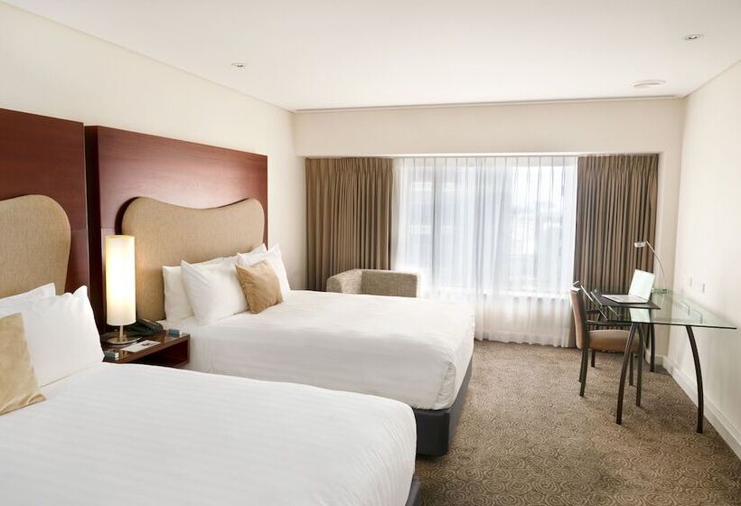 חדר סטנדרט שתי מיטות זוגיות, Crowne Plaza Auckland, An Ihg