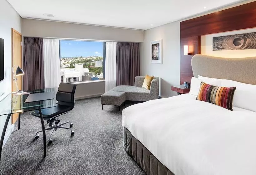 シティビューのダブルベッドスタンダードルーム, Crowne Plaza Auckland, An Ihg