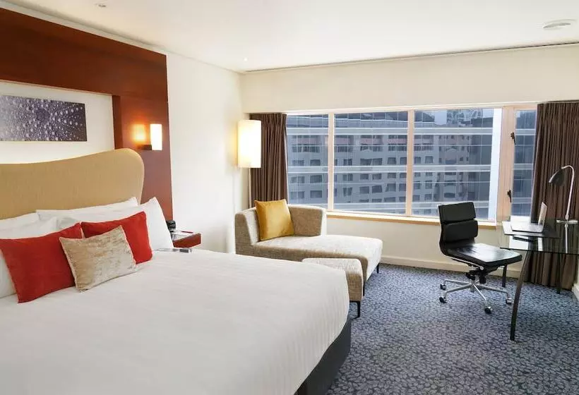 シティビューのダブルベッドスタンダードルーム, Crowne Plaza Auckland, An Ihg