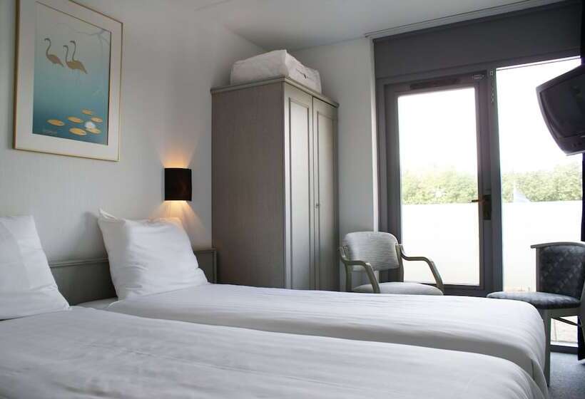 标准间带阳台, Fletcher Hotel   Restaurant Nieuwvliet Bad