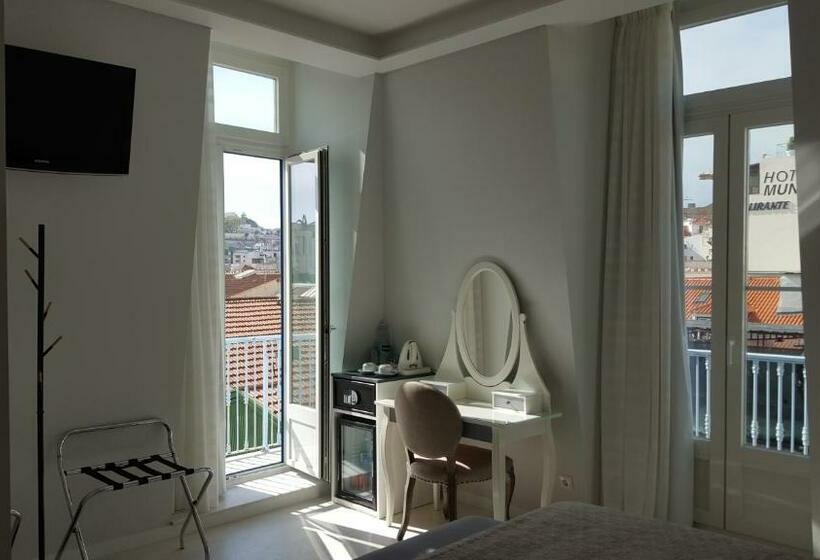 اتاق سوپریور با چشمانداز شهر, Grande Pensao Residencial Alcobia