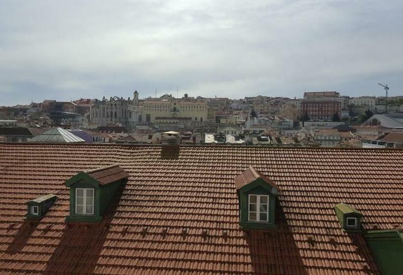 اتاق سوپریور با چشمانداز شهر, Grande Pensao Residencial Alcobia