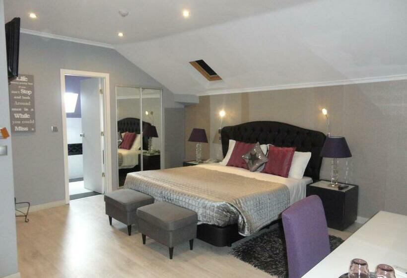 اتاق سوپریور با چشمانداز شهر, Grande Pensao Residencial Alcobia