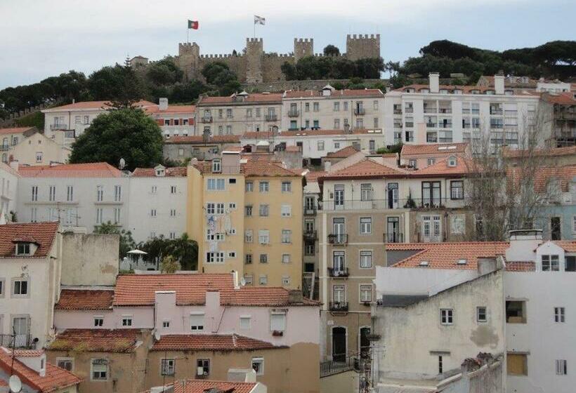 اتاق سوپریور با چشمانداز شهر, Grande Pensao Residencial Alcobia