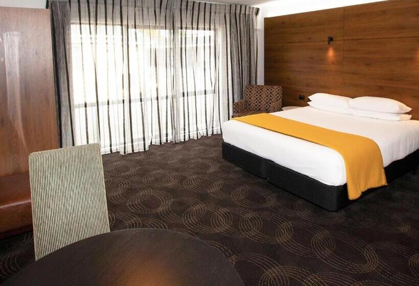 חדר דחוקס עם מיטת קינג, The Ashley Hotel Greymouth