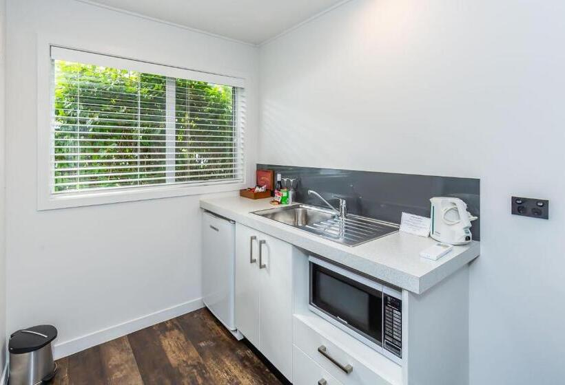 带大床的豪华间, The Ashley Hotel Greymouth