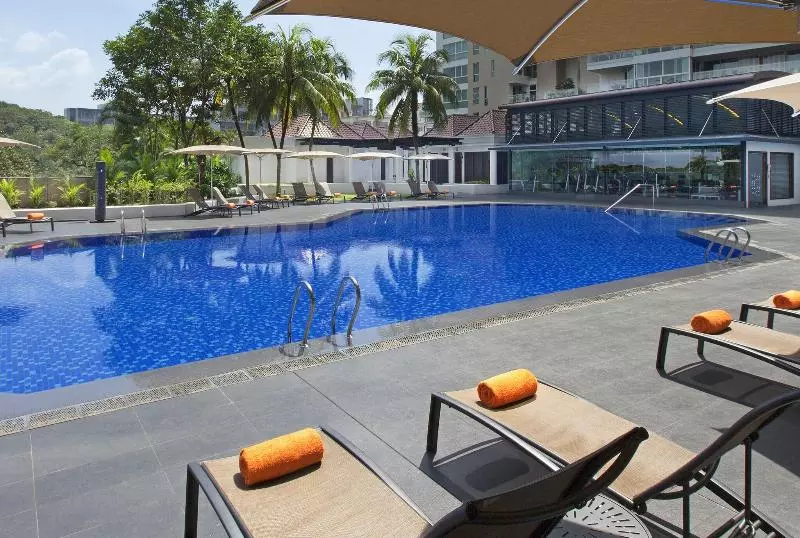 اتاق اجرایی با تخت بزرگ, Sheraton Towers Singapore