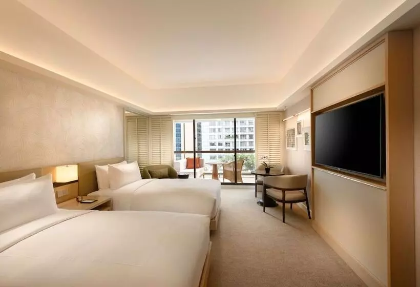 اتاق پریمیوم با بالکن, Conrad Singapore Orchard