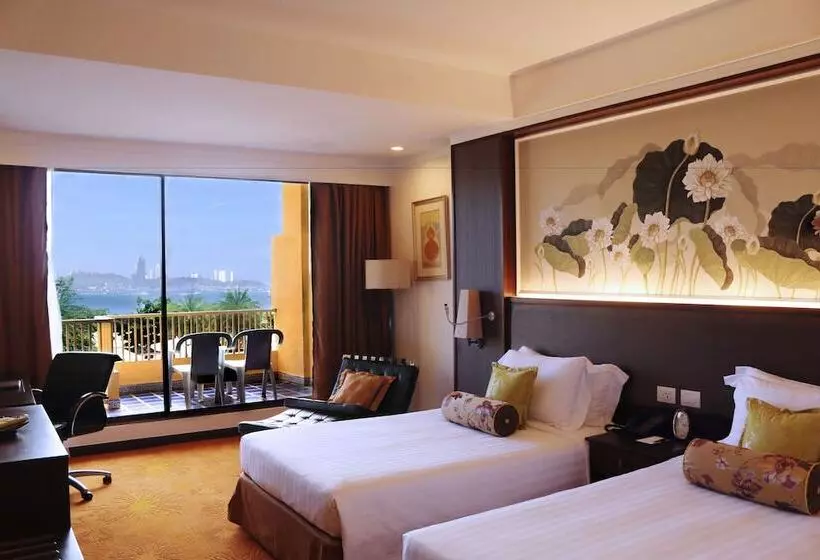 オーシャンビューのプレミアムルーム。, Dusit Thani Pattaya