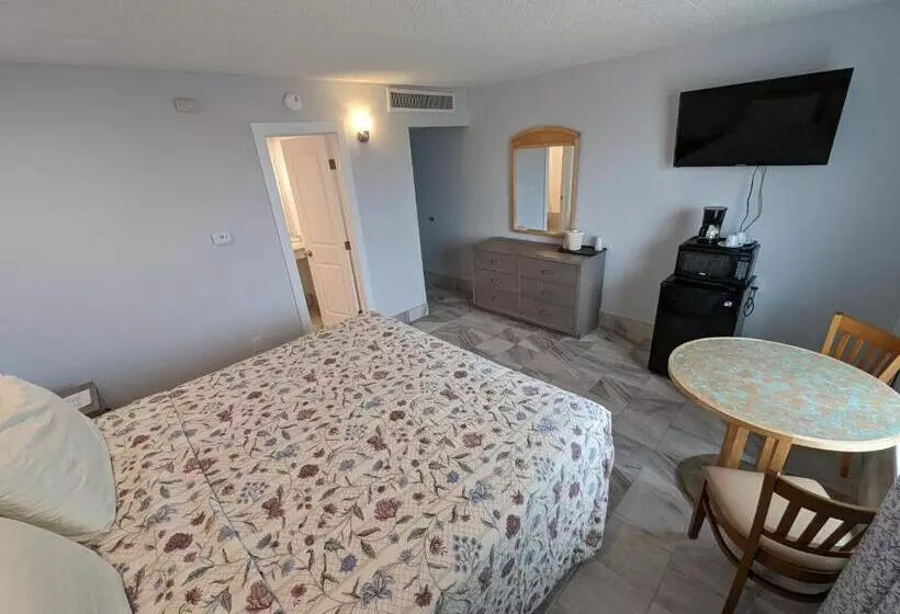 キングサイズベッドのスタンダードルーム, Admiral Resort Motel