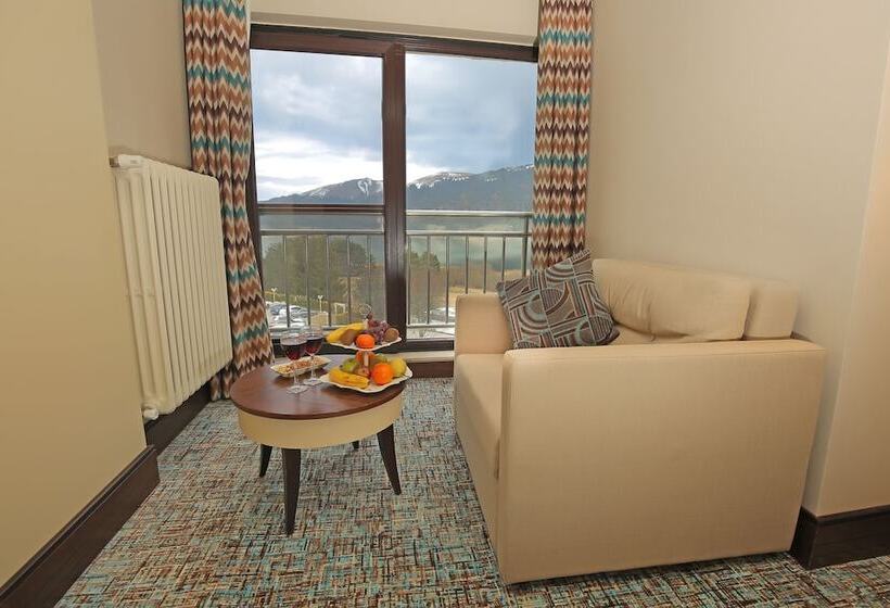 غرفة قياسية مطلّة علي البحيرة, Abant Palace