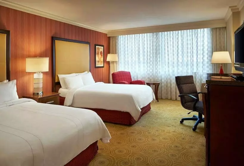 ２ダブルベッドのスタンダードルーム, Baltimore Marriott Inner Harbor At Camden Yards
