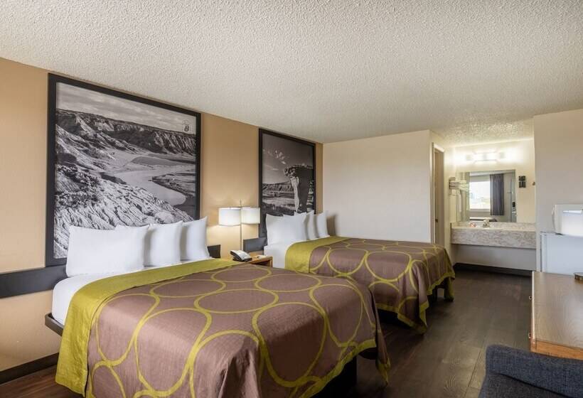Номер Стандарт 2 Двуспальные Кровати, Hardin Lodge