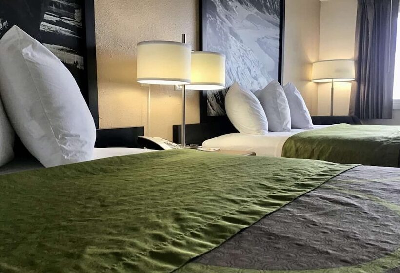 带2个双人床的标准工作室, Hardin Lodge