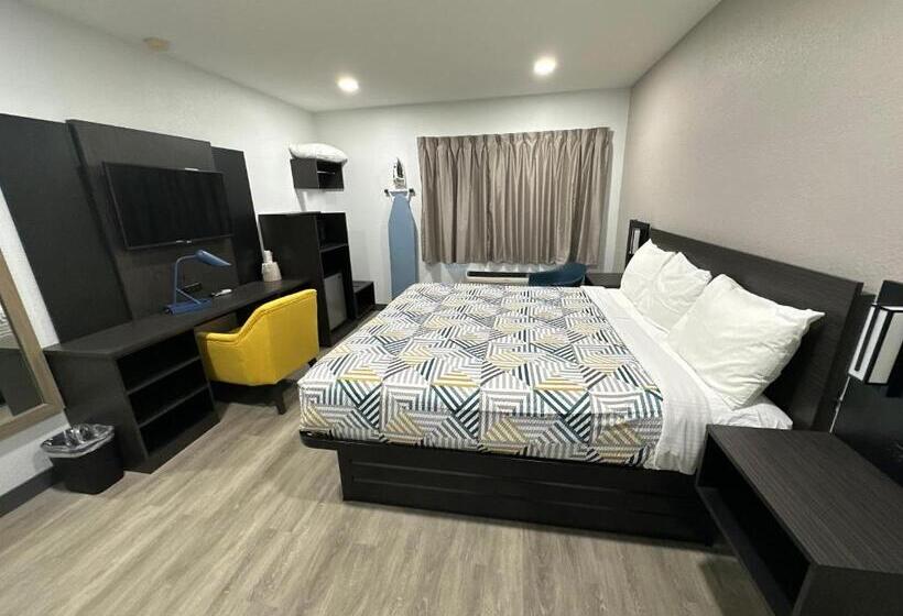 חדר דחוקס עם מיטת קינג, Motel 6 Atlanta, Ga   Downtown