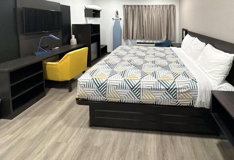 חדר דחוקס עם מיטת קינג, Motel 6 Atlanta, Ga   Downtown