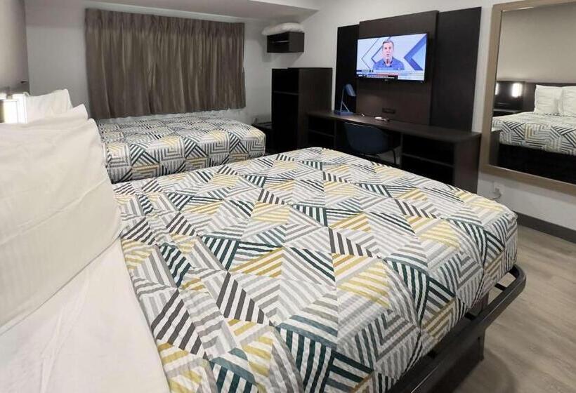 غرفة قياسية رباعية, Motel 6 Atlanta, Ga   Downtown