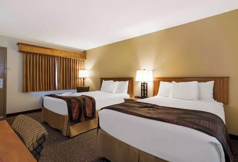 2ダブルベッドのスタンダードルーム, Best Western Plains Motel
