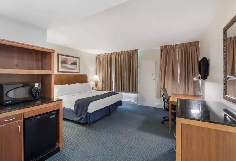 キングサイズベッドのスタンダードルーム, Americas Best Value Inn Painted Post