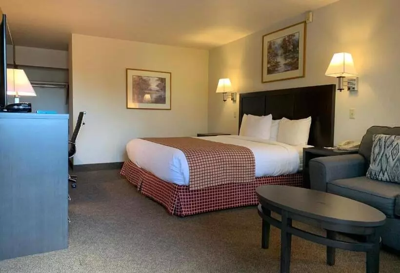 キングサイズベッドのスタンダードルーム, Baymont By Wyndham Seattle/kirkland Wa