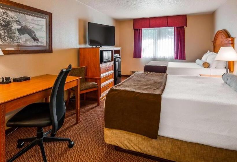 غرفة قياسية لذوى الاحتياجات الخاصة, Best Western Bidarka Inn