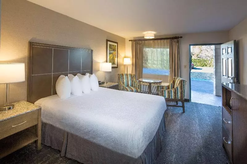 キングサイズベッドのスタンダードルーム, Best Western Plus Hilltop Inn