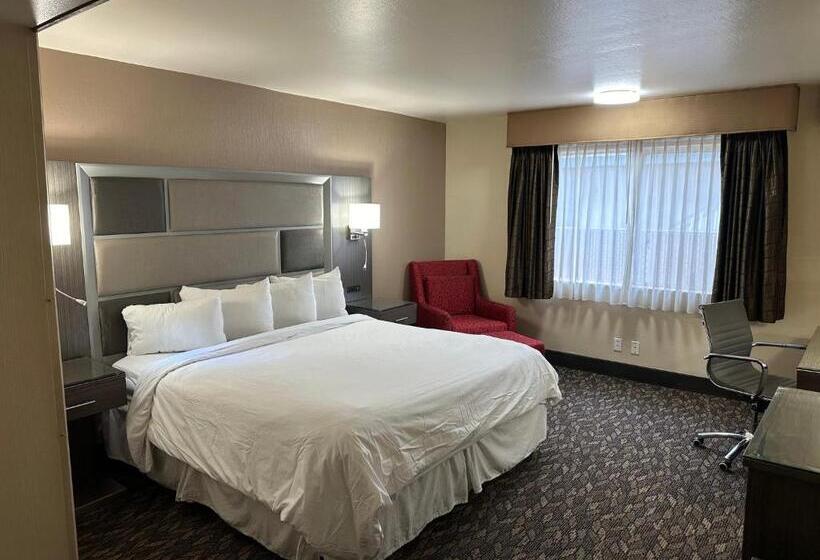 キングサイズベッドのスーペリアルーム, Red Roof Inn Yuba City Bonanza   Marysville