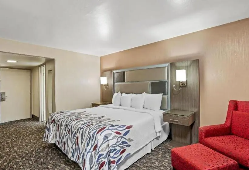 キングサイズベッドのスーペリアルーム, Red Roof Inn Yuba City Bonanza   Marysville