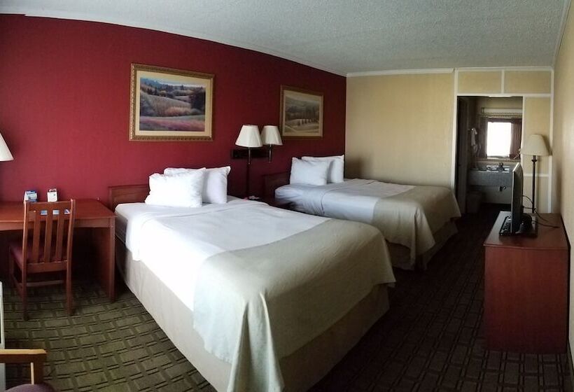 غرفه قياسيه سريرين مزدوجين, Travelodge By Wyndham Beckley