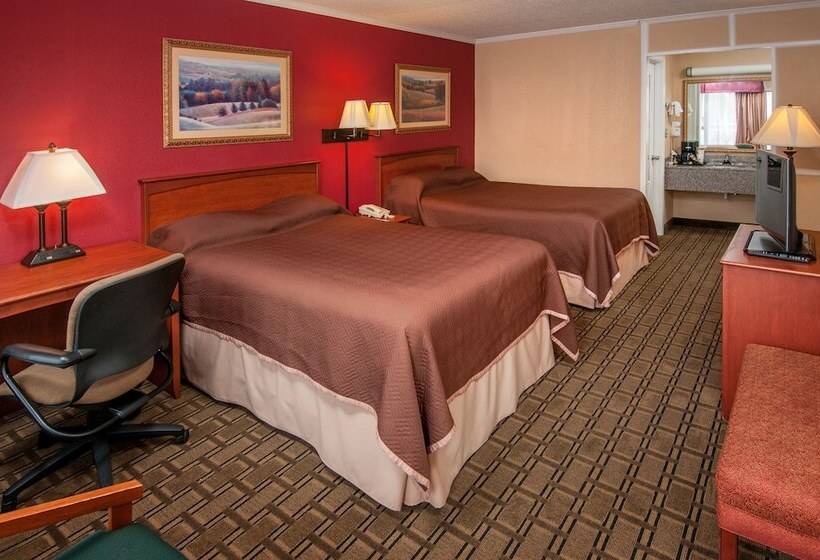 스탠다드 룸 더블 침대 2개, Travelodge By Wyndham Beckley