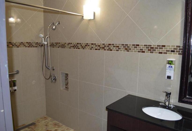 キングサイズベッドのスタンダードルーム, Americas Best Value Inn Fort Myers