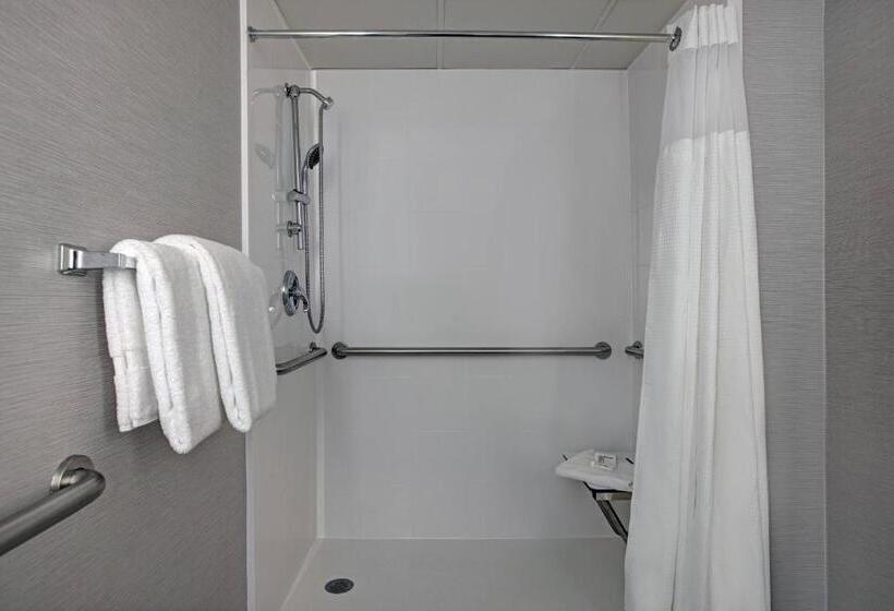 חדר סטנדרט עם מיטת קינג, Courtyard Chicago Elmhurst/oakbrook Area