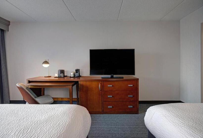 חדר סטנדרט שתי מיטות זוגיות, Courtyard Chicago Elmhurst/oakbrook Area