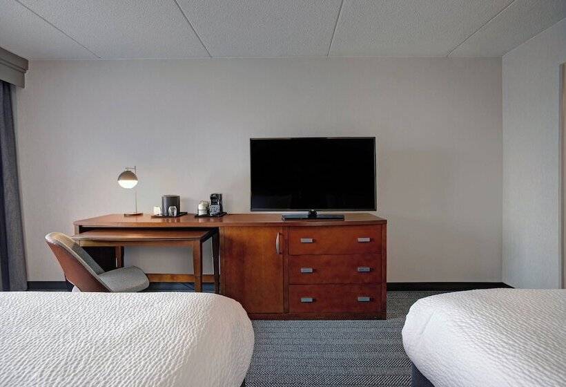 חדר סטנדרט שתי מיטות זוגיות, Courtyard Chicago Elmhurst/oakbrook Area