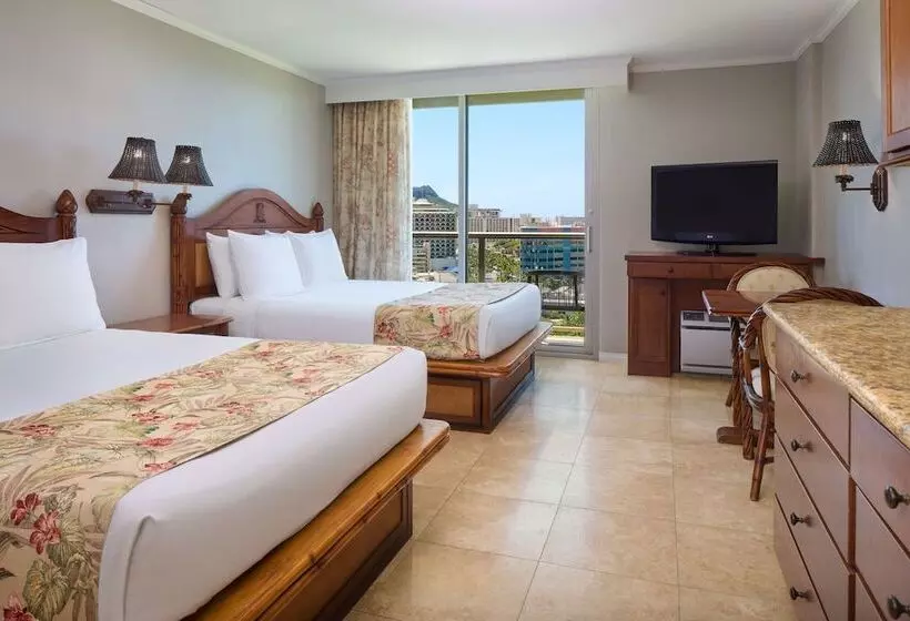 サイドオーシャンビュースタンダードルーム, Luana Waikiki Hotel & Suites