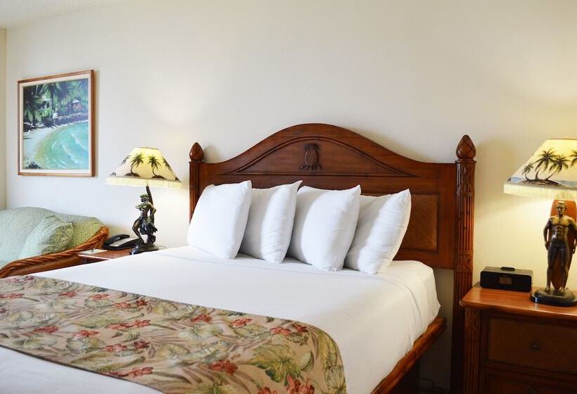 חדר סטנדרט צדדי נוף לים, Luana Waikiki Hotel & Suites