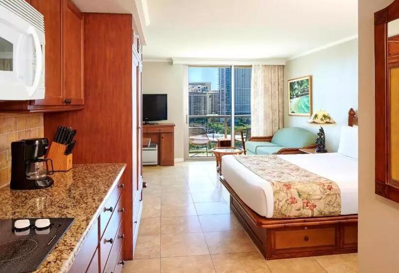 ビュー有りのスタンダードワンルーム, Luana Waikiki Hotel & Suites