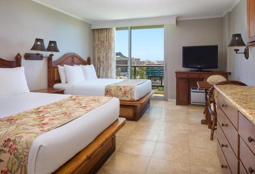 Номер Стандарт Боковой Вид на Море, Luana Waikiki Hotel & Suites