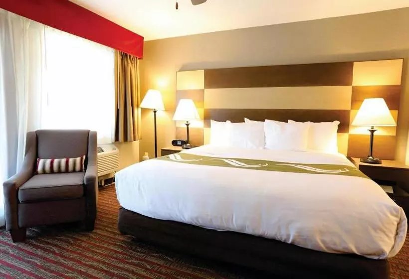 キングサイズベッドのスタンダードルーム, Quality Inn Near Rocky Mountain National Park