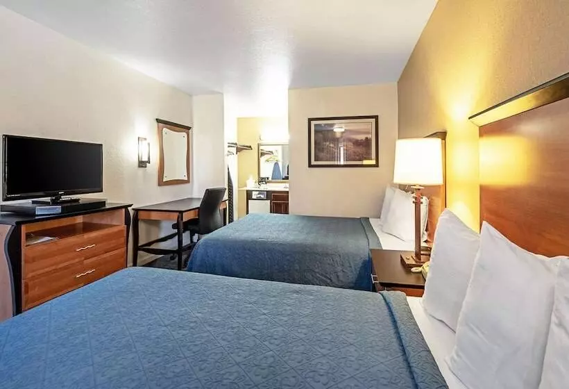 اتاق استاندارد با 2 تخت دوبل, Rodeway Inn At Nevada State Capitol